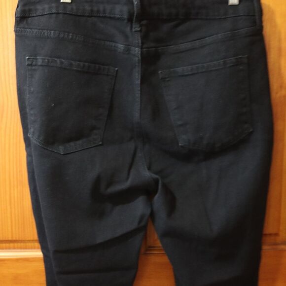 Old Navy Black High-Rise WOW Super Skinny Jeans Women’s Size 16 Chic - Picture 7 of 9
